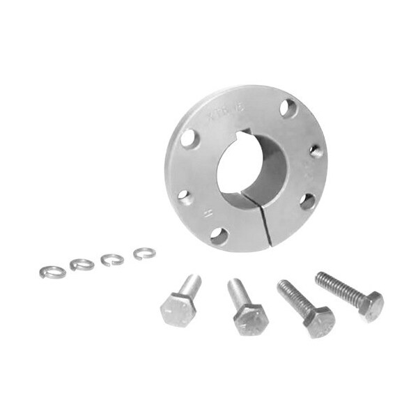 Dodge Industrial Shaft Bushing, 2-7/16 in. Bore, 4-7/16 in. Outside Diameter, 1-7/8 in. Length Thru Bore XTB25X2-7/16 - main